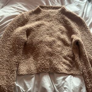 High neck sweater